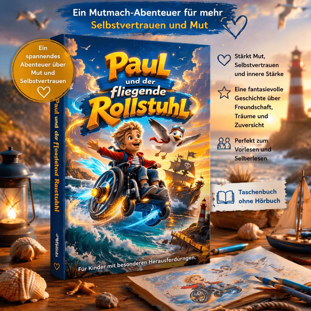 Paul und der fliegende Rollstuhl - Taschenbuch