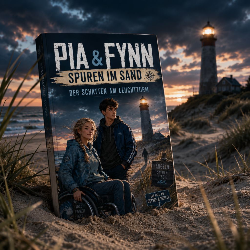Pia und Fynn - Spuren im Sand - Der Schatten am Leuchtturm - Taschenbuch