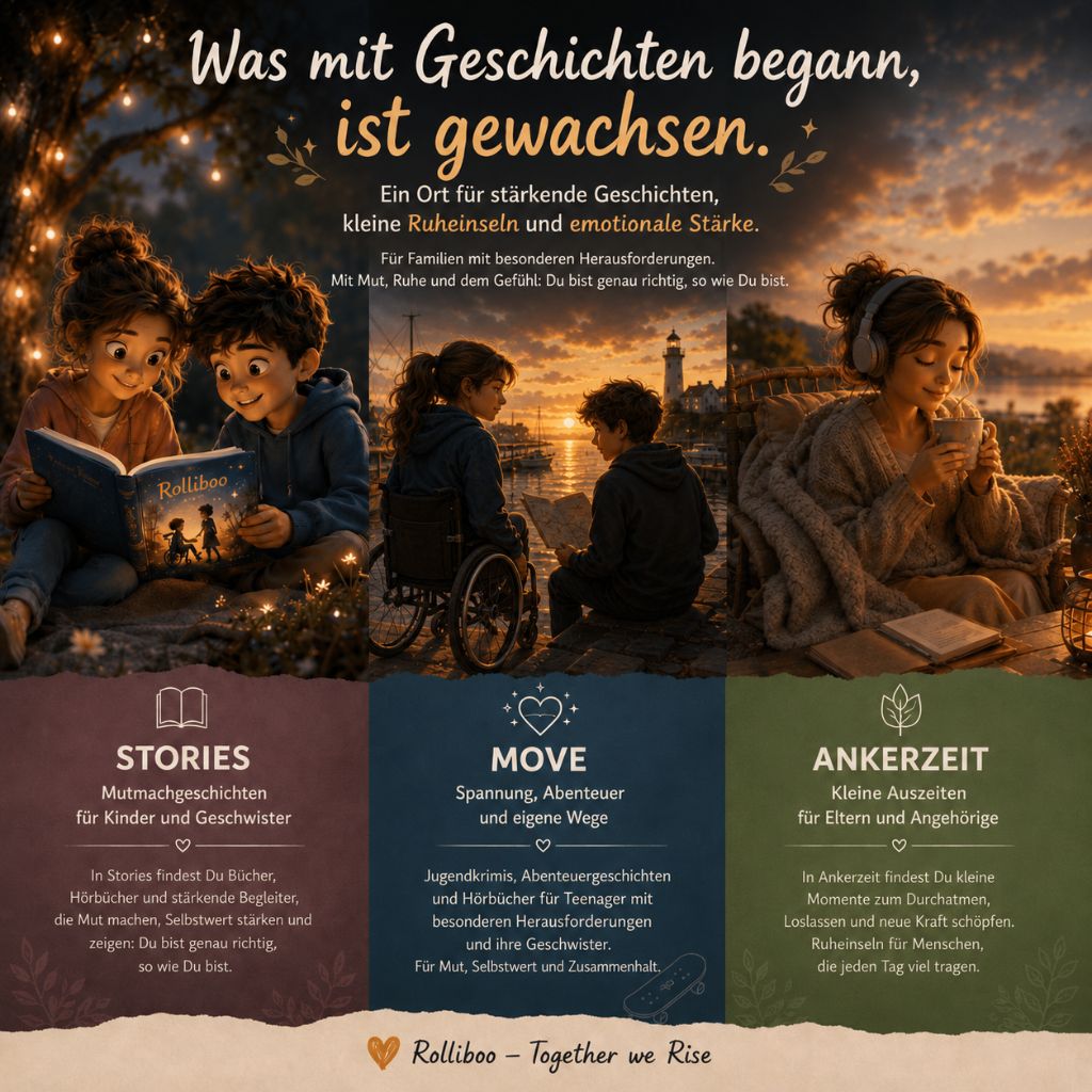 Rolliboo ist aus unserem eigenen Leben entstanden