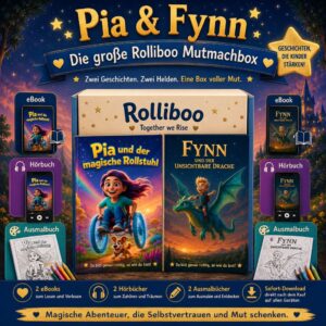 Pia & Fynn – Die große Rolliboo Mutmachbox